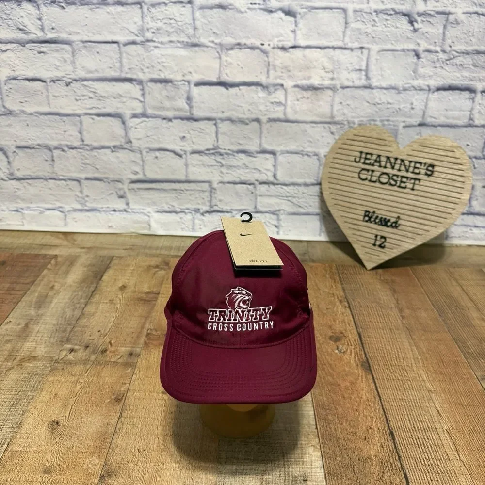 Nike Dri-Fit Trinity Cross Country Featherlight Maroon CJ7082-692 Running Hat